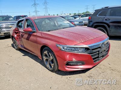 Czwarte zdjęcie samochodu z boku: 2020 HONDA ACCORD VIN:1HGCV1F48LA119588 - miniatura