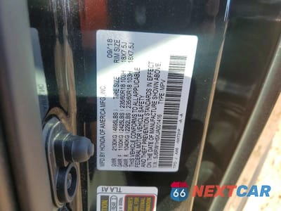Zdjęcie 14 z 14 samochodu: 2018 HONDA CR-V EX VIN:5J6RW1H5XJA001416 - miniatura