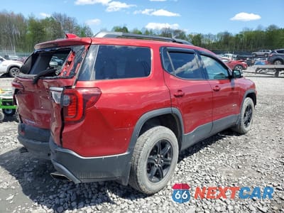 Trzecie zdjęcie samochodu z tyłu: 2021 GMC ACADIA AT4 VIN:1GKKNLLS0MZ208037 - miniatura