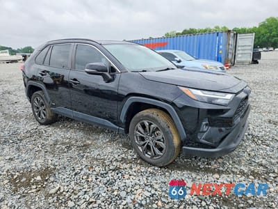 Czwarte zdjęcie samochodu z boku: 2022 TOYOTA RAV4 XLE PREMIUM VIN:2T3B6RFVXNW035629 - miniatura