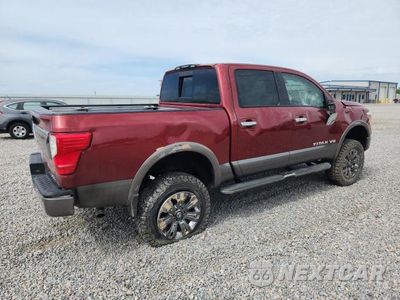 Trzecie zdjęcie samochodu z tyłu: 2018 NISSAN TITAN PLATINUM RESERVE VIN:1N6AA1E59JN548382 - miniatura