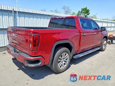 Trzecie zdjęcie samochodu z tyłu: 2023 GMC SIERRA K1500 DENALI VIN:1GTUUGEL6PZ217866 - miniatura
