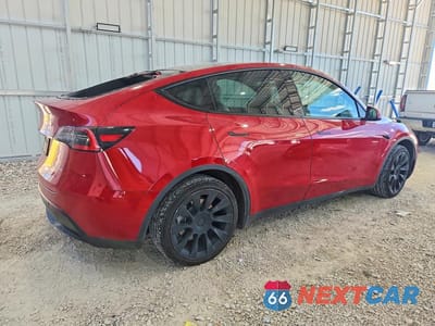 Trzecie zdjęcie samochodu z tyłu: 2021 TESLA MODEL Y VIN:5YJYGDEE5MF187544 - miniatura