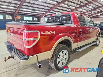 Trzecie zdjęcie samochodu z tyłu: 2013 FORD F150 SUPERCREW VIN:1FTFW1EF6DKF63107 - miniatura