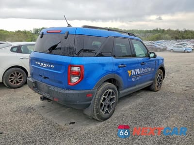 Trzecie zdjęcie samochodu z tyłu: 2022 FORD BRONCO SPORT BIG BEND VIN:3FMCR9B6XNRD92092 - miniatura