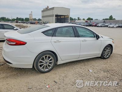 Trzecie zdjęcie samochodu z tyłu: 2017 FORD FUSION S VIN:3FA6P0G78HR107016 - miniatura