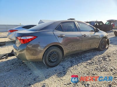 Trzecie zdjęcie samochodu z tyłu: 2019 TOYOTA COROLLA LE VIN:2T1BURHE0KC192398 - miniatura