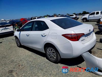 Drugie zdjęcie samochodu z przodu: 2019 TOYOTA COROLLA LE VIN:2T1BURHE0KC186181 - miniatura