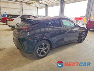 Trzecie zdjęcie samochodu z tyłu: 2019 HYUNDAI VELOSTER 2.0L VIN:KMHTG6AF4KU010861 - miniatura