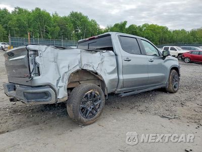 Trzecie zdjęcie samochodu z tyłu: 2025 CHEVROLET SILVERADO K1500 RST VIN:2GCUKEED0S1151402 - miniatura