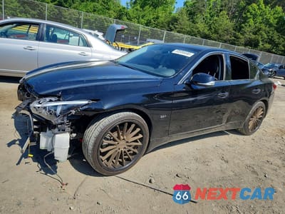 2019 INFINITI Q50 3.0T LUXE JN1EV7AR6KM593827 - główne zdjęcie licytacji z USA - miniatura