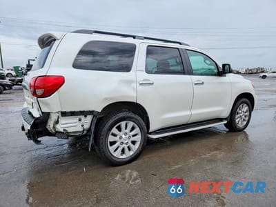 Trzecie zdjęcie samochodu z tyłu: 2017 TOYOTA SEQUOIA PLATINUM VIN:5TDDW5G18HS155383 - miniatura