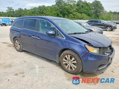 Czwarte zdjęcie samochodu z boku: 2014 HONDA ODYSSEY EXL VIN:5FNRL5H69EB017506 - miniatura