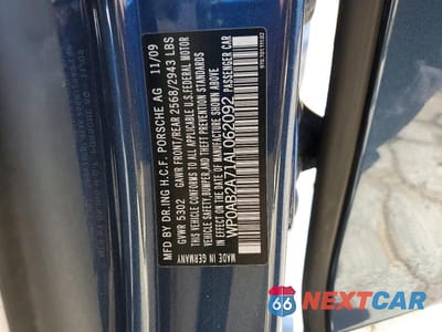 Zdjęcie 12 z 12 samochodu: 2010 PORSCHE PANAMERA S VIN:WP0AB2A71AL062092 - miniatura