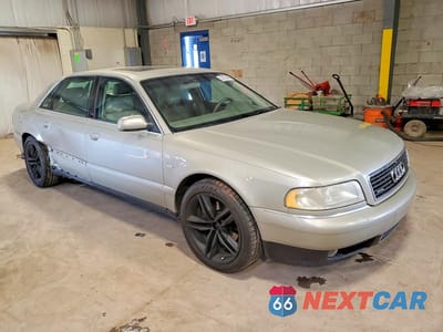 Czwarte zdjęcie samochodu z boku: 2002 AUDI A8 L QUATTRO VIN:WAUML44D52N005940 - miniatura