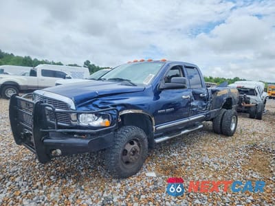 Drugie zdjęcie samochodu z przodu: 2005 DODGE RAM 3500 ST VIN:3D7MS48C15G806682 - miniatura