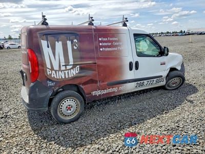 Trzecie zdjęcie samochodu z tyłu: 2017 RAM PROMASTER CITY VIN:ZFBERFAB2H6D61534 - miniatura