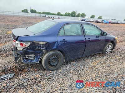 Trzecie zdjęcie samochodu z tyłu: 2011 TOYOTA COROLLA LE VIN:2T1BU4EE4BC567801 - miniatura