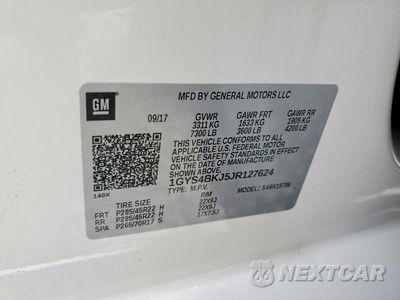 Zdjęcie 14 z 14 samochodu: 2018 CADILLAC ESCALADE LUXURY VIN:1GYS4BKJ5JR127624 - miniatura