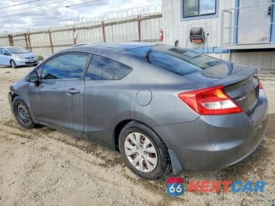 Drugie zdjęcie samochodu z przodu: 2012 HONDA CIVIC LX VIN:2HGFG3B58CH515457 - miniatura