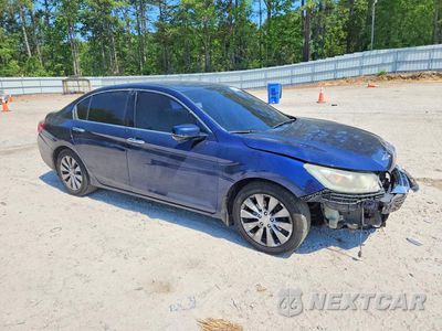 Czwarte zdjęcie samochodu z boku: 2013 HONDA ACCORD EXL VIN:1HGCR3F8XDA009386 - miniatura