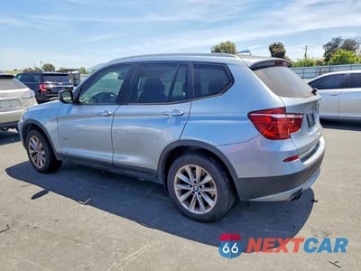 Drugie zdjęcie samochodu z przodu: 2013 BMW X3 XDRIVE28I VIN:5UXWX9C50D0A12917 - miniatura