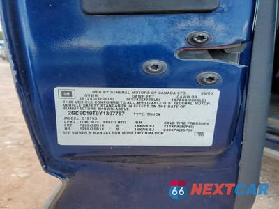 Zdjęcie 12 z 12 samochodu: 2000 CHEVROLET SILVERADO C1500 VIN:2GCEC19T9Y1397787 - miniatura