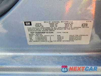 Zdjęcie 12 z 12 samochodu: 2016 GMC SIERRA K2500 DENALI VIN:1GT12UE89GF151544 - miniatura