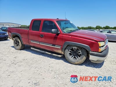 Czwarte zdjęcie samochodu z boku: 2005 CHEVROLET SILVERADO K1500 VIN:1GCEK19B85E122349 - miniatura