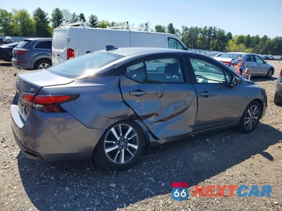 Trzecie zdjęcie samochodu z tyłu: 2021 NISSAN VERSA SV VIN:3N1CN8EV7ML827409 - miniatura