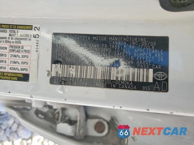 Zdjęcie 12 z 12 samochodu: 2006 TOYOTA COROLLA CE VIN:2T1BR32EX6C704181 - miniatura
