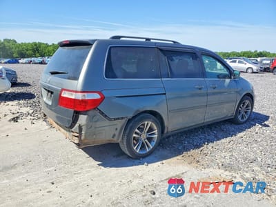 Trzecie zdjęcie samochodu z tyłu: 2007 HONDA ODYSSEY EXL VIN:5FNRL38617B413615 - miniatura