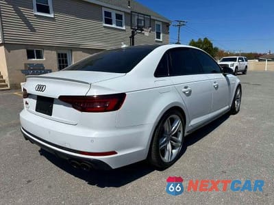 Trzecie zdjęcie samochodu z tyłu: 2019 AUDI S4 PREMIUM PLUS VIN:WAUB4AF45KA008697 - miniatura