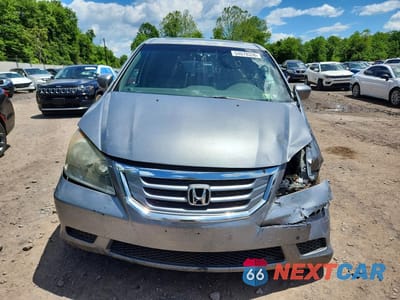 Piąte zdjęcie samochodu w środku: 2009 HONDA ODYSSEY EXL VIN:5FNRL38779B007687 - miniatura