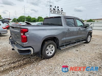 Trzecie zdjęcie samochodu z tyłu: 2019 CHEVROLET SILVERADO C1500 LT VIN:3GCPWCEDXKG289431 - miniatura