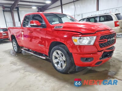 Czwarte zdjęcie samochodu z boku: 2022 RAM 1500 BIG HORN VIN:1C6SRFBT8NN182430 - miniatura