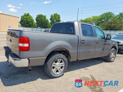 Trzecie zdjęcie samochodu z tyłu: 2006 FORD F150 SUPERCREW VIN:1FTPW12V36KD75289 - miniatura