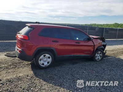 Trzecie zdjęcie samochodu z tyłu: 2017 JEEP CHEROKEE SPORT VIN:1C4PJLAB2HW603473 - miniatura