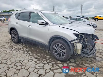 Czwarte zdjęcie samochodu z boku: 2016 NISSAN ROGUE SL VIN:5N1AT2MV1GC830908 - miniatura