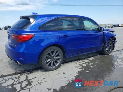 Trzecie zdjęcie samochodu z tyłu: 2019 ACURA MDX A-SPEC VIN:5J8YD4H00KL012459 - miniatura