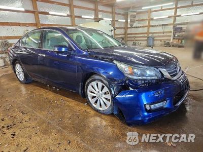 Czwarte zdjęcie samochodu z boku: 2013 HONDA ACCORD EXL VIN:1HGCR3F83DA011402 - miniatura