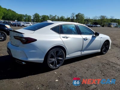Trzecie zdjęcie samochodu z tyłu: 2023 ACURA TLX A-SPEC VIN:19UUB6F55PA003564 - miniatura