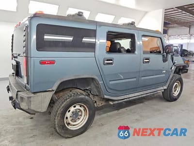 Trzecie zdjęcie samochodu z tyłu: 2005 HUMMER H2 VIN:5GRGN23U35H100787 - miniatura