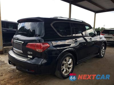 Trzecie zdjęcie samochodu z tyłu: 2011 INFINITI QX56 BASE VIN:JN8AZ2NE8B9002589 - miniatura