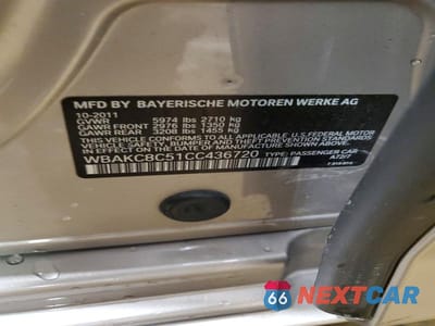Zdjęcie 12 z 12 samochodu: 2012 BMW 750 LXI VIN:WBAKC8C51CC436720 - miniatura