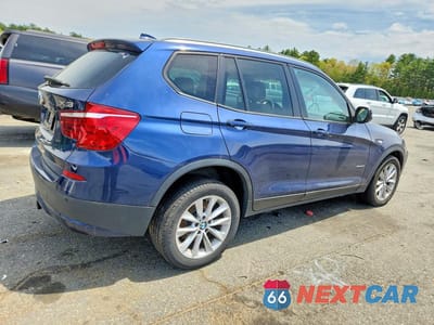 Trzecie zdjęcie samochodu z tyłu: 2013 BMW X3 XDRIVE28I VIN:5UXWX9C54D0A11706 - miniatura