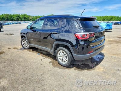 Drugie zdjęcie samochodu z przodu: 2018 JEEP COMPASS SPORT VIN:3C4NJCAB3JT181605 - miniatura
