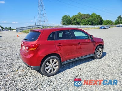Trzecie zdjęcie samochodu z tyłu: 2013 MITSUBISHI OUTLANDER SPORT ES VIN:4A4AP3AU3DE015533 - miniatura