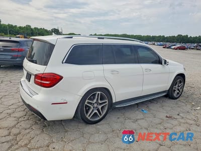 Trzecie zdjęcie samochodu z tyłu: 2017 MERCEDES-BENZ GLS 550 4MATIC VIN:4JGDF7DE9HA890384 - miniatura