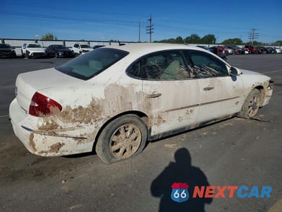 Trzecie zdjęcie samochodu z tyłu: 2008 BUICK LACROSSE CX VIN:2G4WC582081251732 - miniatura